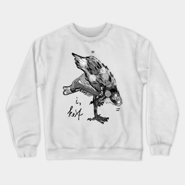 I, Kea: Bakasana Balance Crewneck Sweatshirt by michdevilish